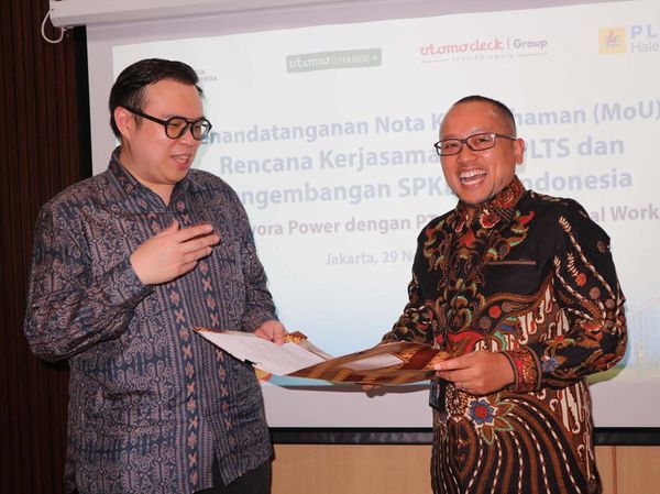 Dua Perusahaan Ini Kembangkan PLTS dan SPKLU