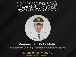 Jenazah Eddy Rumpoko Diusulkan Dimakamkan di TMP Kota Batu