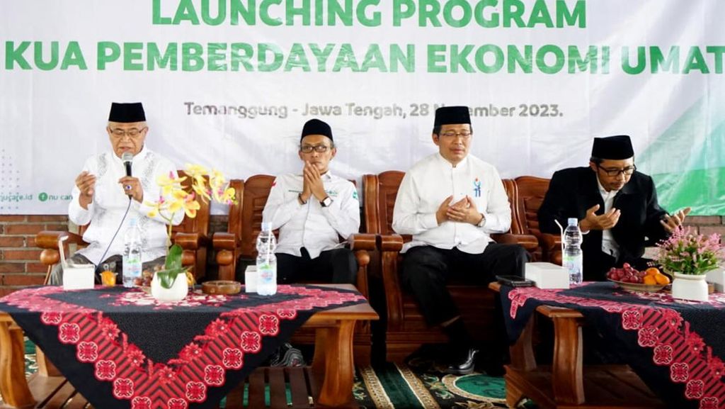 Gandeng Kemenag Kenalkan KUA Berdayakan Ekonomi Umat Gandeng Kemenag Kenalkan KUA Berdayakan Ekonomi Umat