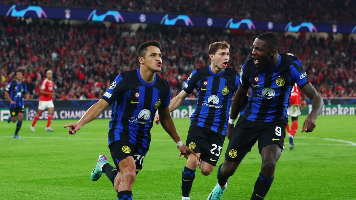 Inter Milan melakukan comeback bersejarah (REUTERS/PEDRO NUNES)