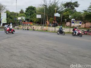 Jalan Jogja-Wonosari Patuk Petang Ini Lancar, Hati-hati Melintas Tikungan