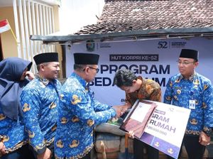 Peringati HUT yang ke-52, Korpri Banyuwangi Bedah 25 Rumah Warga Miskin Peringati HUT yang ke-52, Korpri Banyuwangi Bedah 25 Rumah Warga Miskin