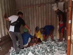 Kaca Timpa Buruh Saat Bongkar Muat di Pelabuhan Makassar, 3 Orang Luka