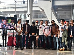 17 Sandera Thailand yang Dibebaskan Hamas Tiba di Bangkok