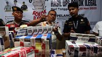 Rugikan Negara, Puluhan Ribu Batang Rokok Ilegal Diamankan