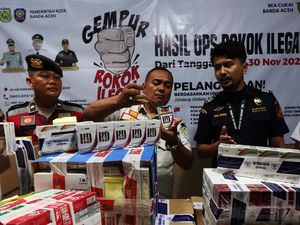 Rugikan Negara, Puluhan Ribu Batang Rokok Ilegal Diamankan