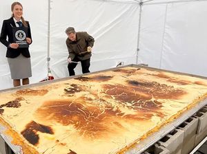 Wow! Roti Panggang Keju Seberat 190 Kg Pecahkan Rekor Dunia