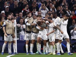 3/4. Real Madrid = 16 gol di fase grup. Foto: REUTERS/JUAN MEDINA