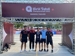 Debut di Kejuaraan Dunia, Teqball Indonesia Dapat Pengalaman Berharga