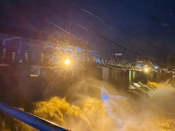 Status Bendung Katulampa Turun Jadi Siaga 4, Ketinggian Ciliwung 80 CM