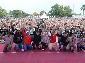 Warga Kabupaten Bandung Padati Pesta Rakyat, Beri Dukungan Ganjar-Mahfud