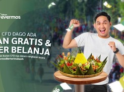 Meriahkan CFD Dago, Evermos Bagi-bagi Voucher Belanja & Sarapan Gratis