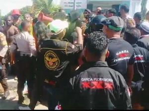 Demo Mahasiswa Papua di Kupang Ricuh, Dipukul Ormas-Ditangkap Polisi