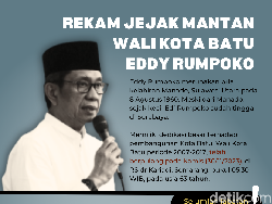 Infografis: Rekam Jejak Mantan Wali Kota Batu Eddy Rumpoko