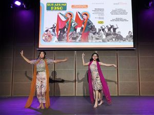 Ariel Tatum Terima Tantangan Happy Salma Menari Jaipong di Sukabumi 1980 Ariel Tatum Terima Tantangan Happy Salma Menari Jaipong di Sukabumi 1980