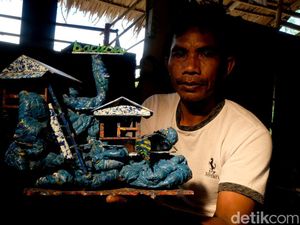 Keren! Warga Likupang Sulap Sampah Jadi Suvenir Bernilai Jual Keren! Warga Likupang Sulap Sampah Jadi Suvenir Bernilai Jual
