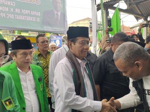 Mahfud Sambangi Markas PPP Lebak, Didoakan Menang Pemilu 2024