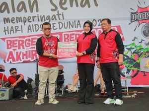 Hari AIDS 2023, KPA Klaten Gelar Jalan Sehat-Beri Bantuan ke 13 ODHA