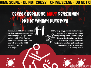 Infografis: Cekcok Berujung Maut Pensiunan PNS di Tangan Putrinya Infografis: Cekcok Berujung Maut Pensiunan PNS di Tangan Putrinya