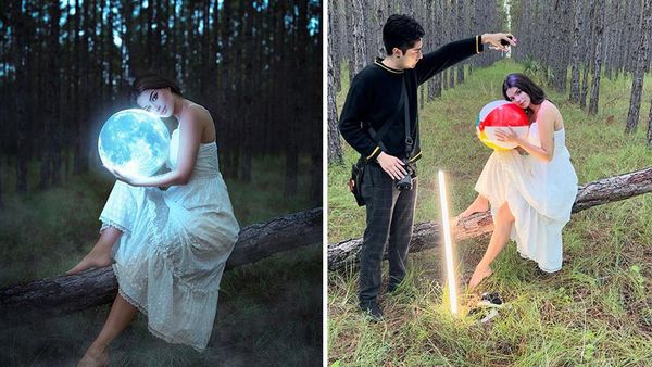 Perbandingan Foto Jadi Vs Proses Pemotretan Bikin Melotot