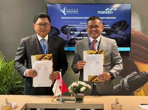 Pupuk Indonesia & Bank Mandiri Kolaborasi untuk Pembiayaan Hijau