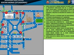 Munajat 212 Digelar Hari Ini, Simak Rekayasa Lalu Lintas Sekitar Monas