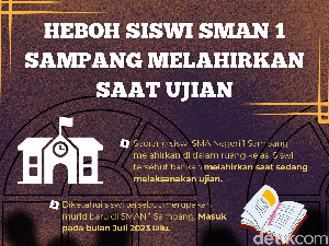 Infografis: Heboh Siswi SMAN 1 Sampang Melahirkan Saat Ujian