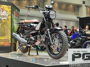 Yamaha Bicara Peluang Jual Bebek Trail PG-1 di Indonesia