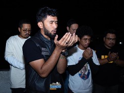 Alfie Alfandy Gelar Subuhan Morning Ride Bareng Artis Milenial untuk Doakan Palestina