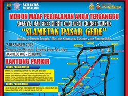 Hore! Nanti Malam Ada CFN-Slametan Pasar Gedhe di Alun-alun Klaten