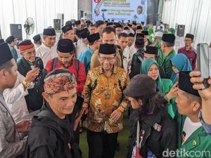 Hadiri Deklarasi Dukungan dari Kiai, Mahfud Md Bawa Pesan Kerukunan