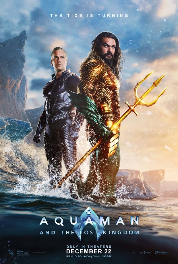 Film bioskop terbaru dari Hollywood, Aquaman and the Lost Kingdom (2023)/ Foto: Warner Bros.