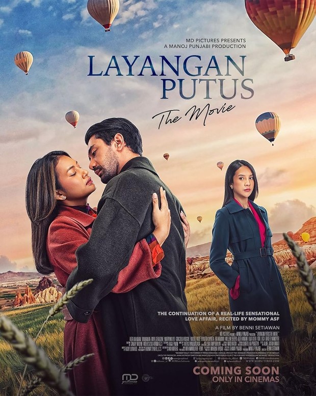 Film bioskop terbaru dari Indonesia, Layangan Putus: The Movie (2023)/ Foto: MD Pictures