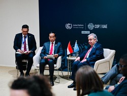 Jokowi Bahas soal Iklim hingga Gaza dengan Sekjen PBB di UEA