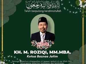 Ketua BAZNAS Jatim Kiai Roziqi Berpulang Ketua BAZNAS Jatim Kiai Roziqi Berpulang