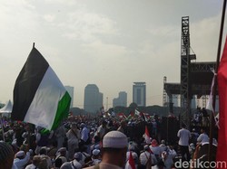 Munajat 212 di Monas Masih Berlangsung, Begini Penampakannya