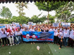 Paguyuban Pangkas Rambut Asgar Deklarasi Setia Dukung Prabowo-Gibran