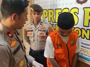 Pria Selundupkan Sabu di Pelabuhan Amolengo Nangis Ingat Ortu Usai Ditangkap