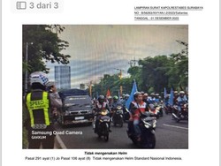 87 Buruh Pelanggar Lalin Saat Demo di Surabaya Siap-siap Terima Surat Cinta