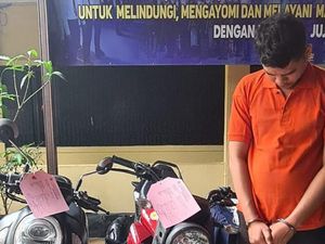 Maling Motor di Mampang Ternyata Sekuriti, Ditangkap Saat Jaga Mal