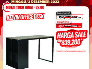 Cari Meja? Besok ke Transmart Full Day Sale, Lagi Diskon Gede