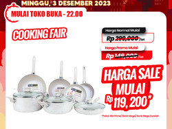 Pak, Ajak Istrinya ke Transmart Full Day Sale, Peralatan Masak Banjir Diskon