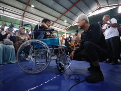 Serap Aspirasi Warga Disabilitas, Ganjar Minta KPU Sediakan TPS Khusus