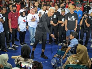 Ganjar Hadiri Peringatan Hari Disabilitas di Lombok