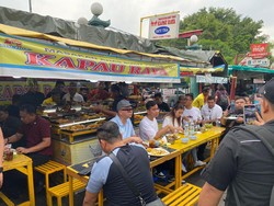 Gibran Jajal Nasi Kapau di Senen Jakpus, Beri Masukan Ini ke Pedagang