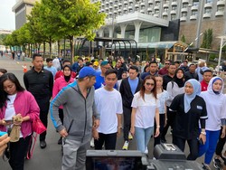 Gibran soal Kegiatan di CFD Jakarta: Kita Nggak Ngajak Coblos