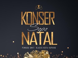 Semarak Konser Sepe Natal di Kota Kupang, Simak Jadwalnya di Sini