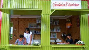 Kontainer Disulap Jadi Perpustakaan untuk Tingkatkan Minat Baca