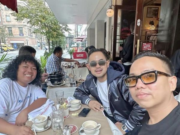 Momen Kulineran Marshel Widianto Bareng Rekan Artis