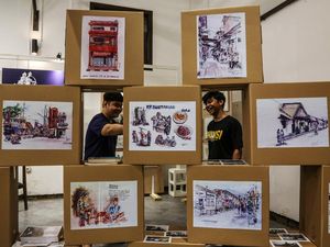 Melihat Pameran Seni Semarang Bercerita